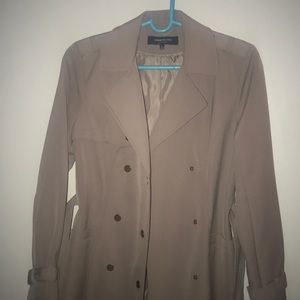 Kenneth Cole peacoat. Size small. Color nude beige